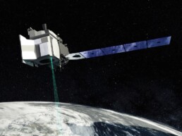 ICE-Sat2 satellite illustration. Credit NASA